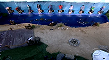 Big Brother 12 Hang 10 HoH Competition